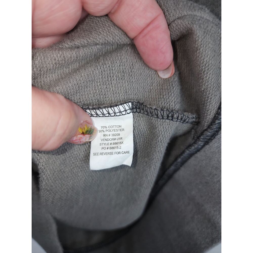 Burnside unisex M camo full zip comfy Hoodie gorpcore cabincore outdoor workwear - Picture 6 of 10